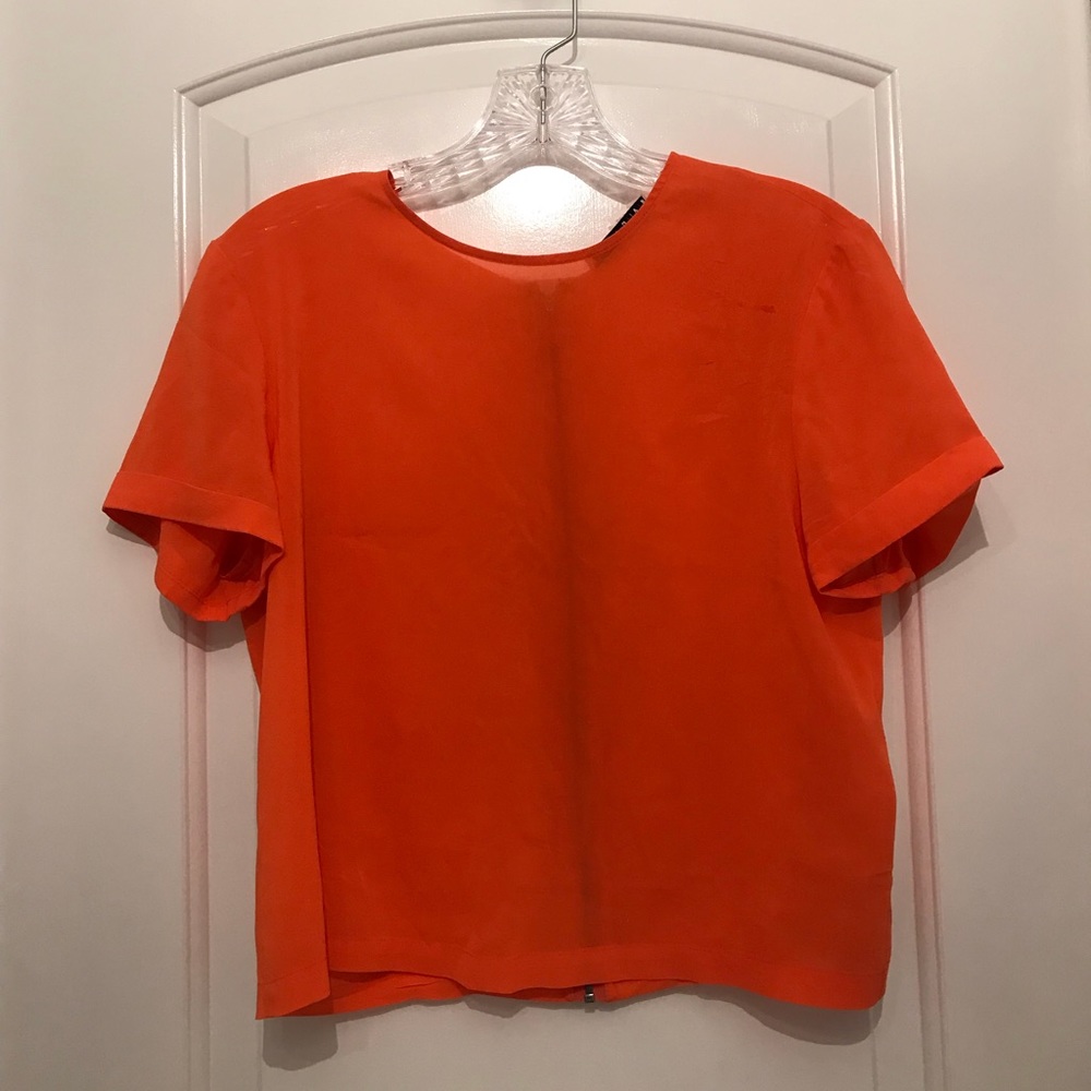 Alice and Olivia Silk Shirt